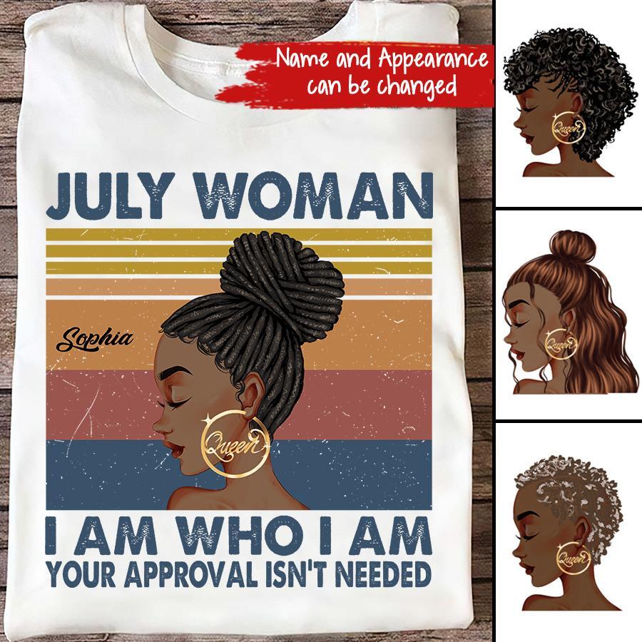 July Birthday Shirt, Custom Birthday Shirt, Queens Born In July, July Birthday Gifts, July Shirts For Woman