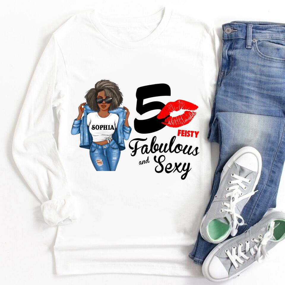 50th Birthday Shirts, Custom Birthday Shirts, Turning 50 Shirt, Gifts For Women Turning 50, 50 And Fabulous Shirt, 1972 Shirt, 50th Birthday Shirts For Her
