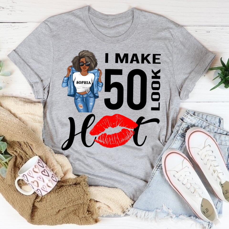 50th Birthday Shirts, Custom Birthday Shirts, Turning 50 Shirt, Gifts For Women Turning 50, 50 And Fabulous Shirt, 1972 Shirt, 50th Birthday Shirts For Her