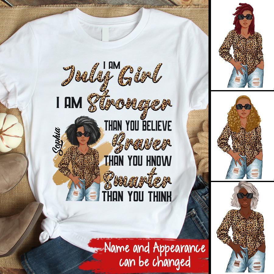 July Birthday Shirt, Custom Birthday Shirt, Queens Born In July, July Birthday Gifts, July Shirts For Woman