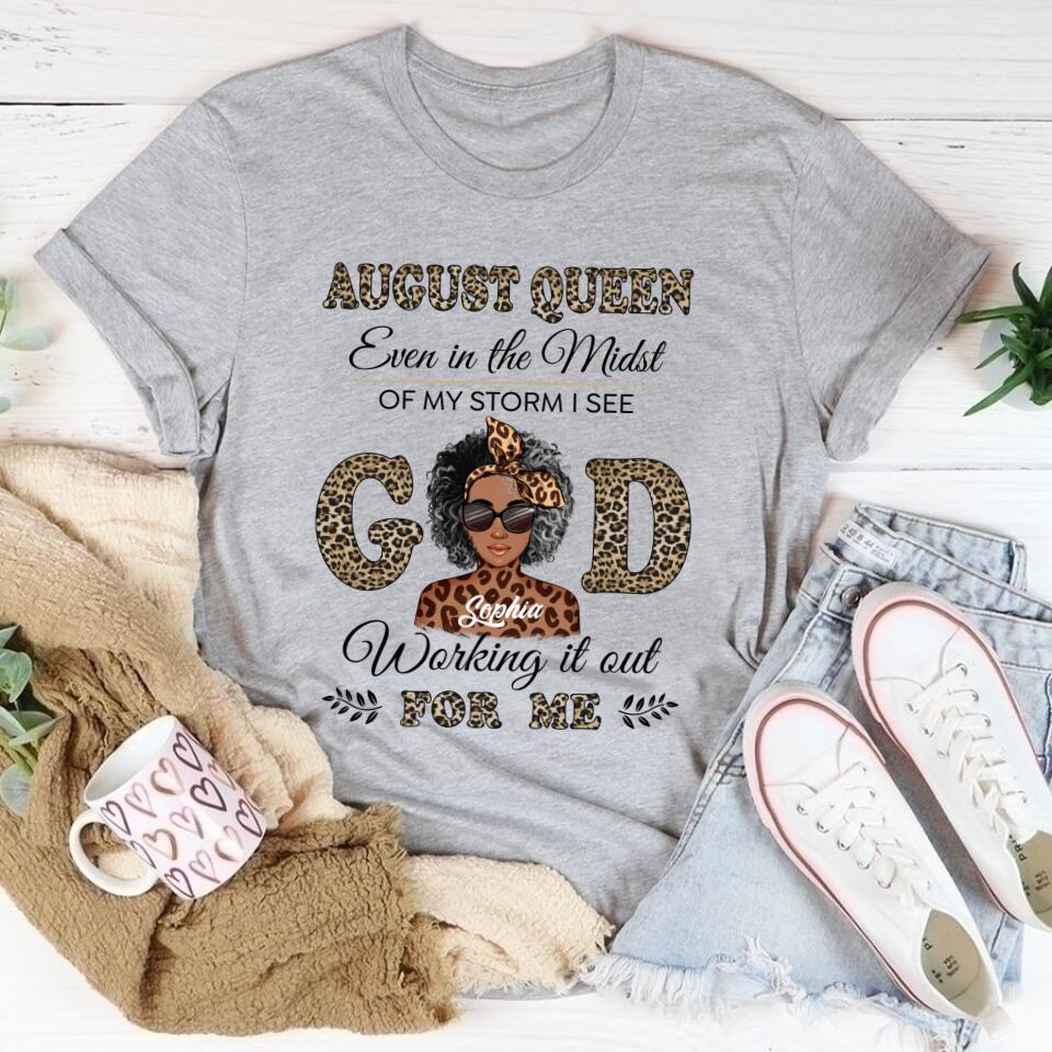 August Birthday Shirt, Custom Birthday Shirt, Queens Born In August, August Birthday Shirts For Woman, August Birthday Gifts
