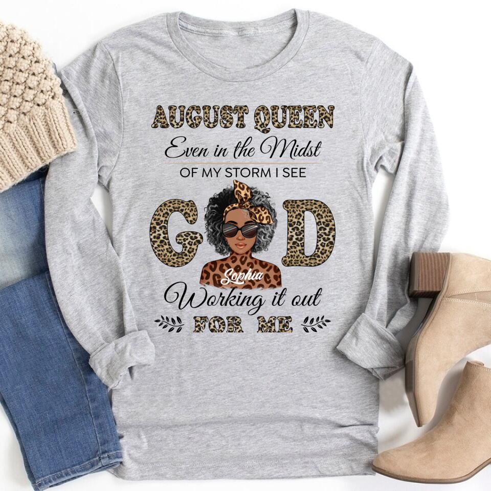August Birthday Shirt, Custom Birthday Shirt, Queens Born In August, August Birthday Shirts For Woman, August Birthday Gifts