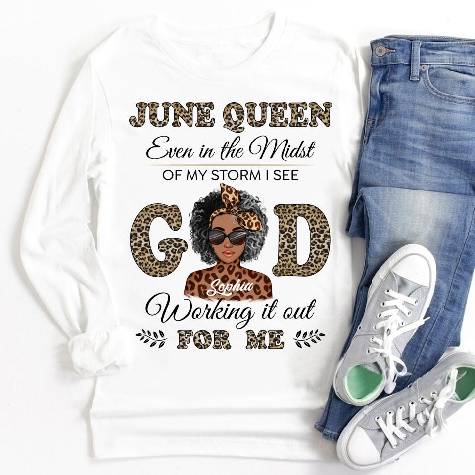 June Birthday Shirt, Custom Birthday Shirt, Queens Born In June, June Birthday Shirts For Woman, June Birthday Gifts