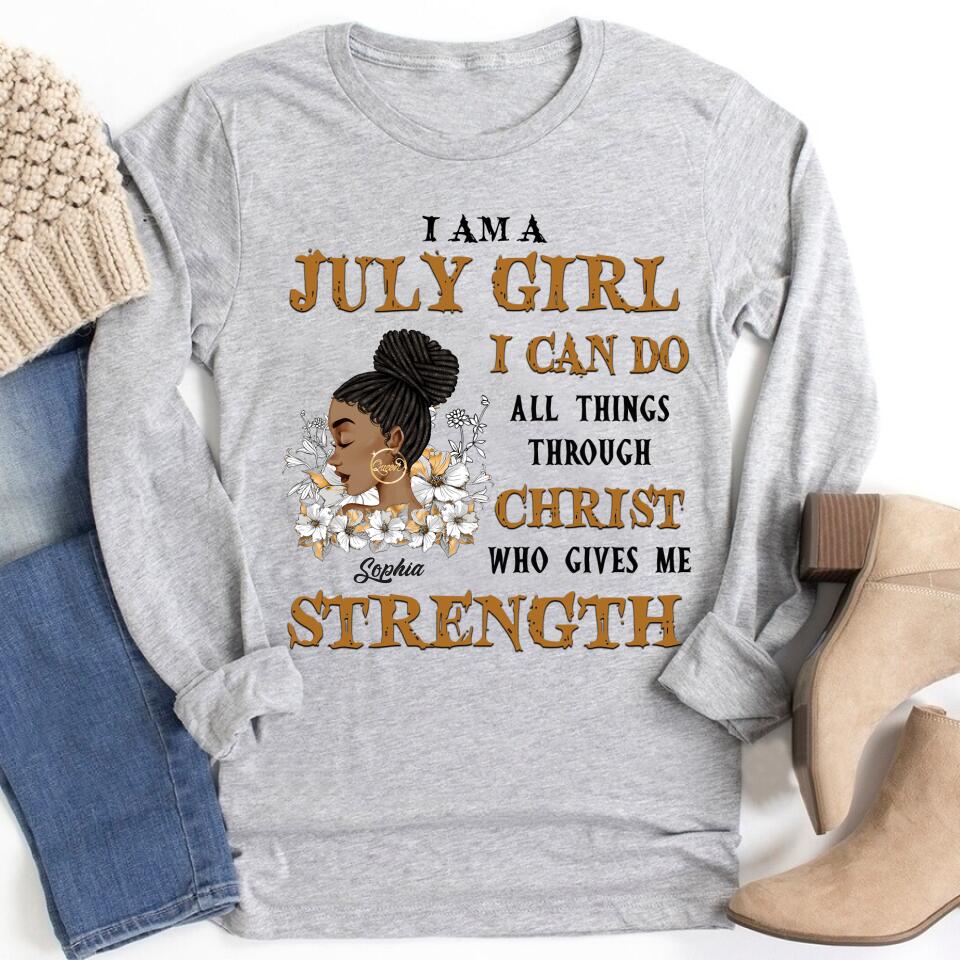 July Birthday Shirt, Custom Birthday Shirt, Queens Born In July, July Birthday Gifts, July Shirts For Woman