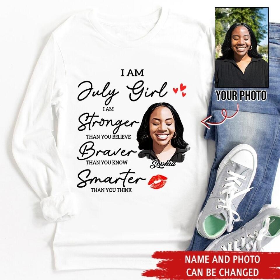 July Birthday Shirt, Custom Birthday Shirt, Queens Born In July, July Birthday Gifts, July Shirts For Woman