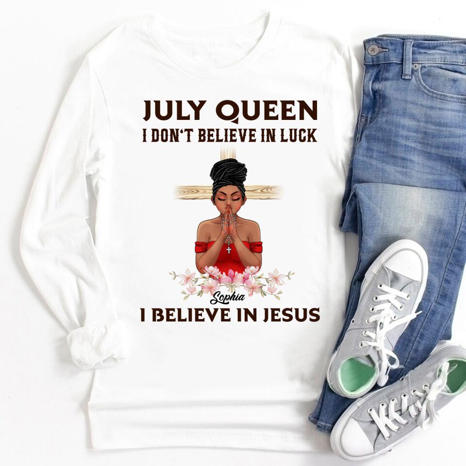 July Birthday Shirt, Custom Birthday Shirt, Queens Born In July, July Birthday Gifts, July Shirts For Woman