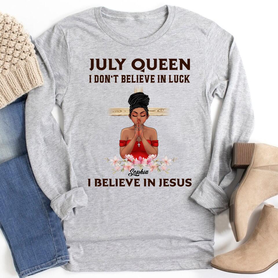 July Birthday Shirt, Custom Birthday Shirt, Queens Born In July, July Birthday Gifts, July Shirts For Woman