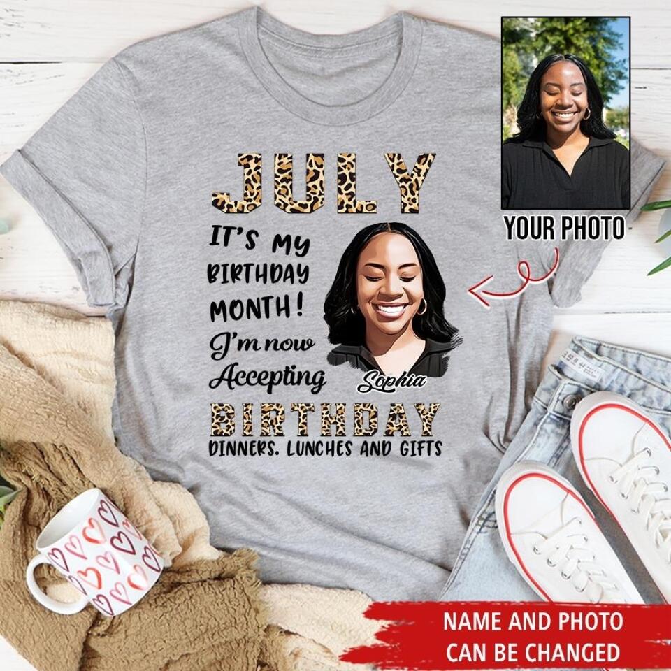 July Birthday Shirt, Custom Birthday Shirt, Queens Born In July, July Birthday Gifts, July Shirts For Woman