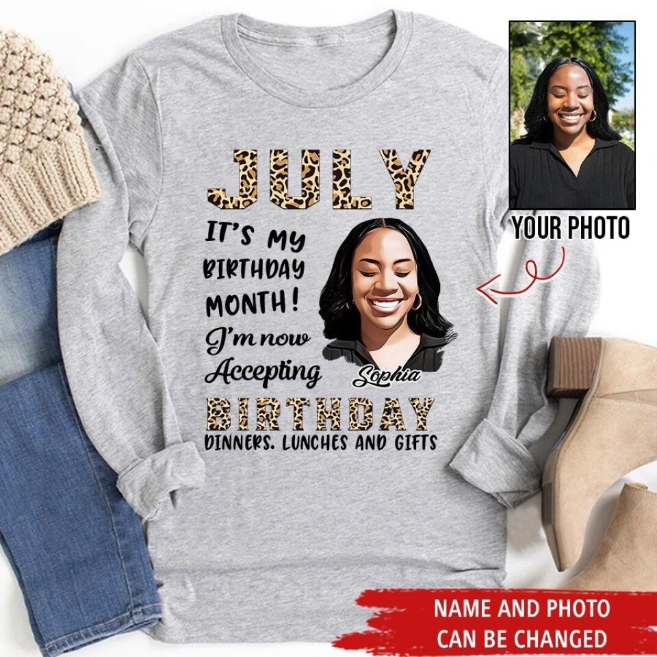 July Birthday Shirt, Custom Birthday Shirt, Queens Born In July, July Birthday Gifts, July Shirts For Woman