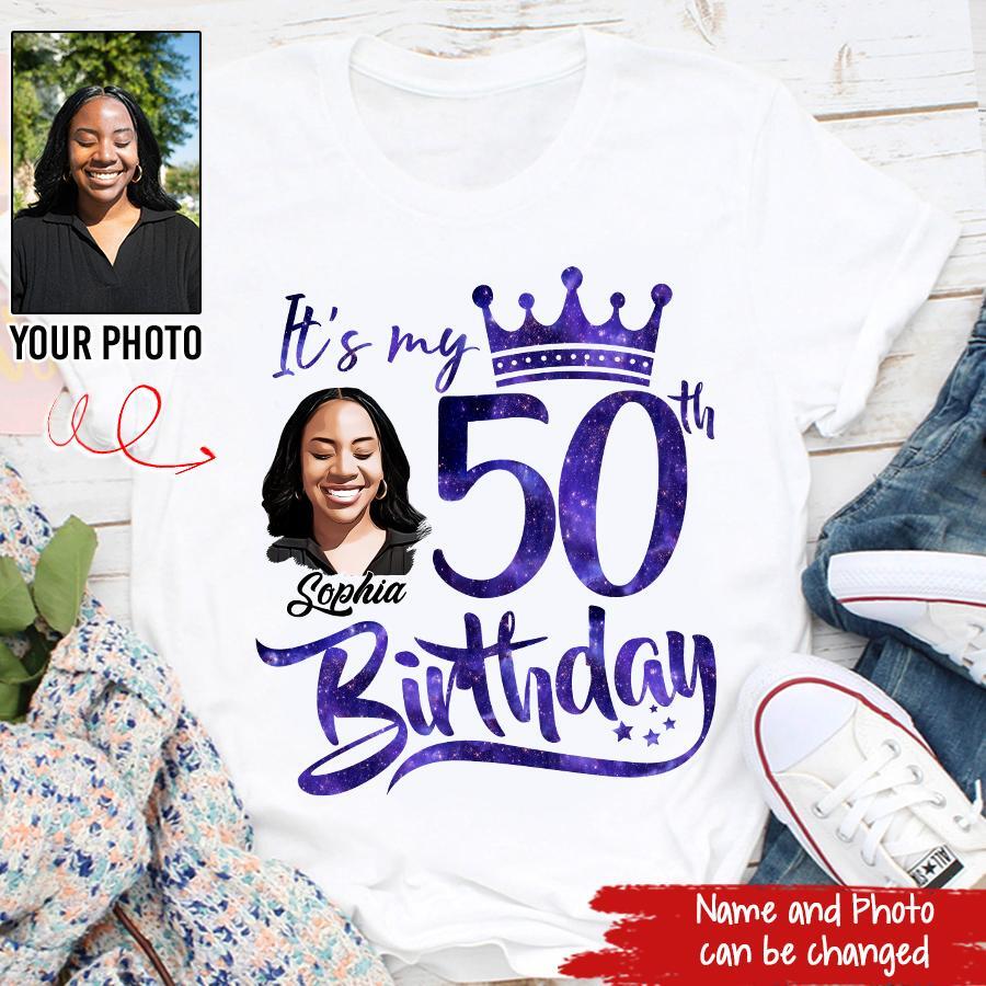 50th Birthday Shirts, Custom Birthday Shirts, Turning 50 Shirt, Gifts For Women Turning 50, 50th Birthday Shirts For Her