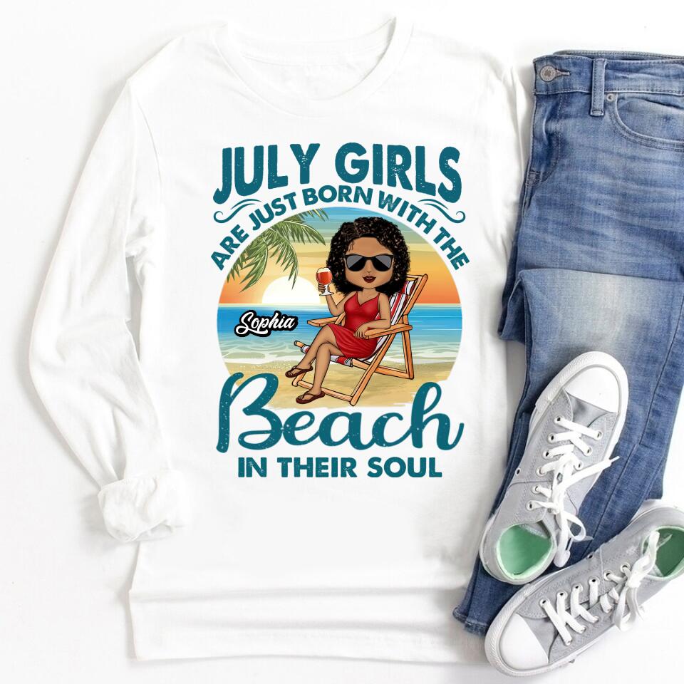 July Birthday Shirt, Custom Birthday Shirt, Queens Born In July, July Birthday Gifts, July Shirts For Woman