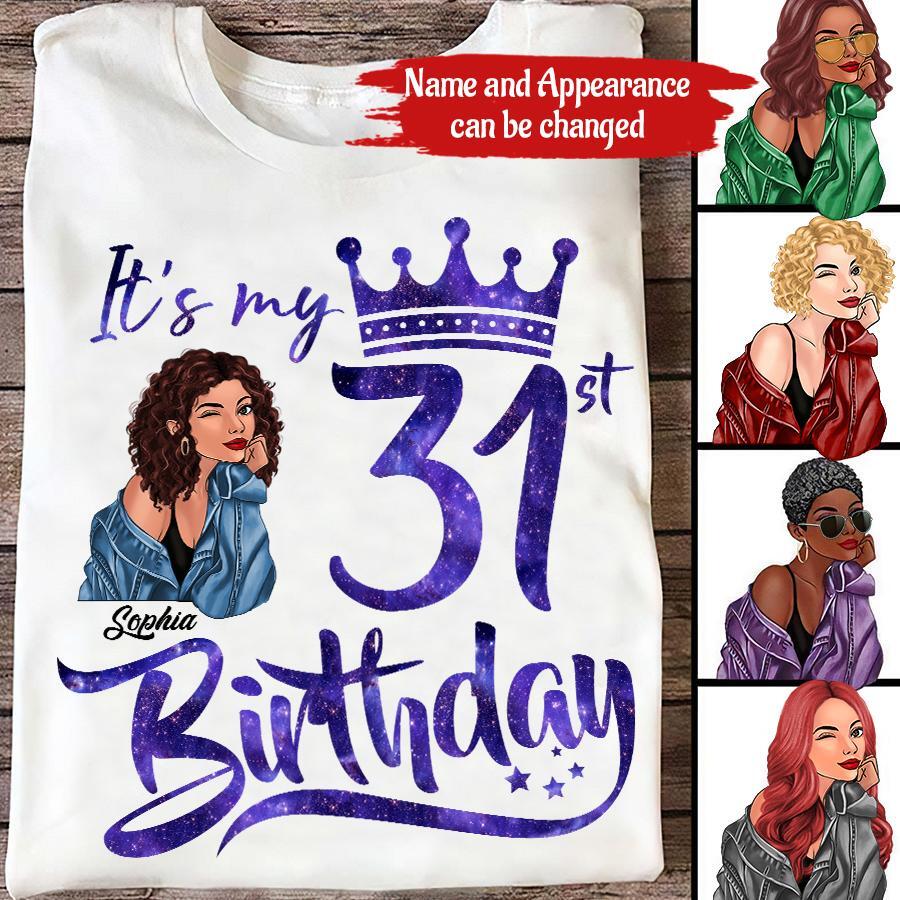 31st Birthday Shirts, Custom Birthday Shirts, Turning 31 Shirt, Gifts For Women Turning 31, 31 And Fabulous Shirt, 1992 Shirt, 31st Birthday Shirts For Her