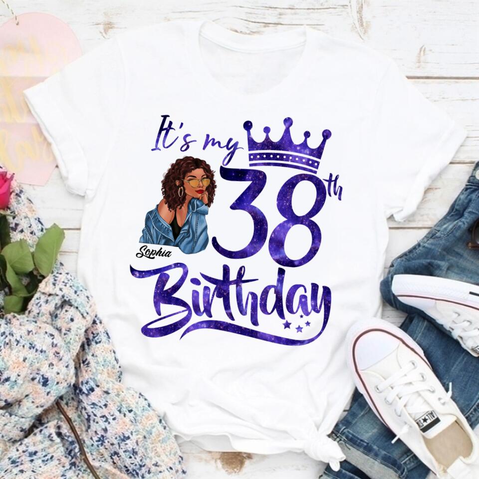 38th Birthday Shirts, Custom Birthday Shirts, Turning 38 Shirt, Gifts For Women Turning 38, 38 And Fabulous Shirt, 1985 Shirt, 38th Birthday Shirts For Her