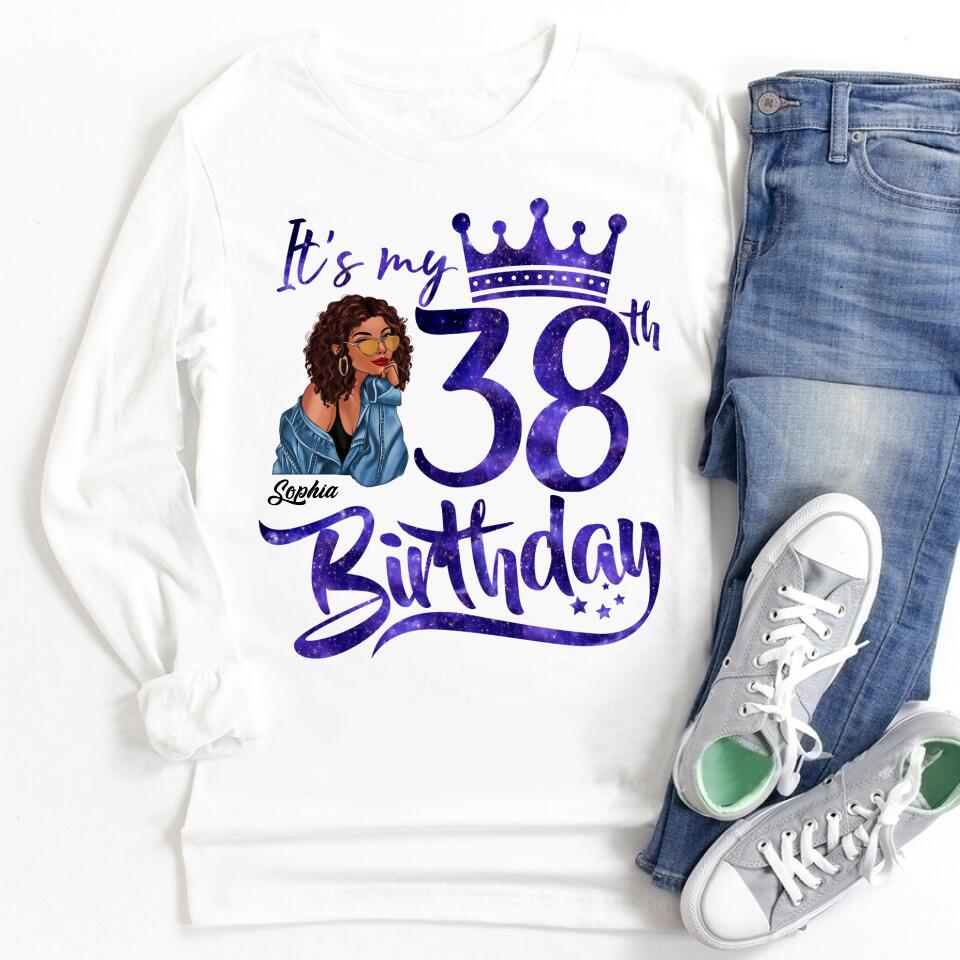 38th Birthday Shirts, Custom Birthday Shirts, Turning 38 Shirt, Gifts For Women Turning 38, 38 And Fabulous Shirt, 1985 Shirt, 38th Birthday Shirts For Her