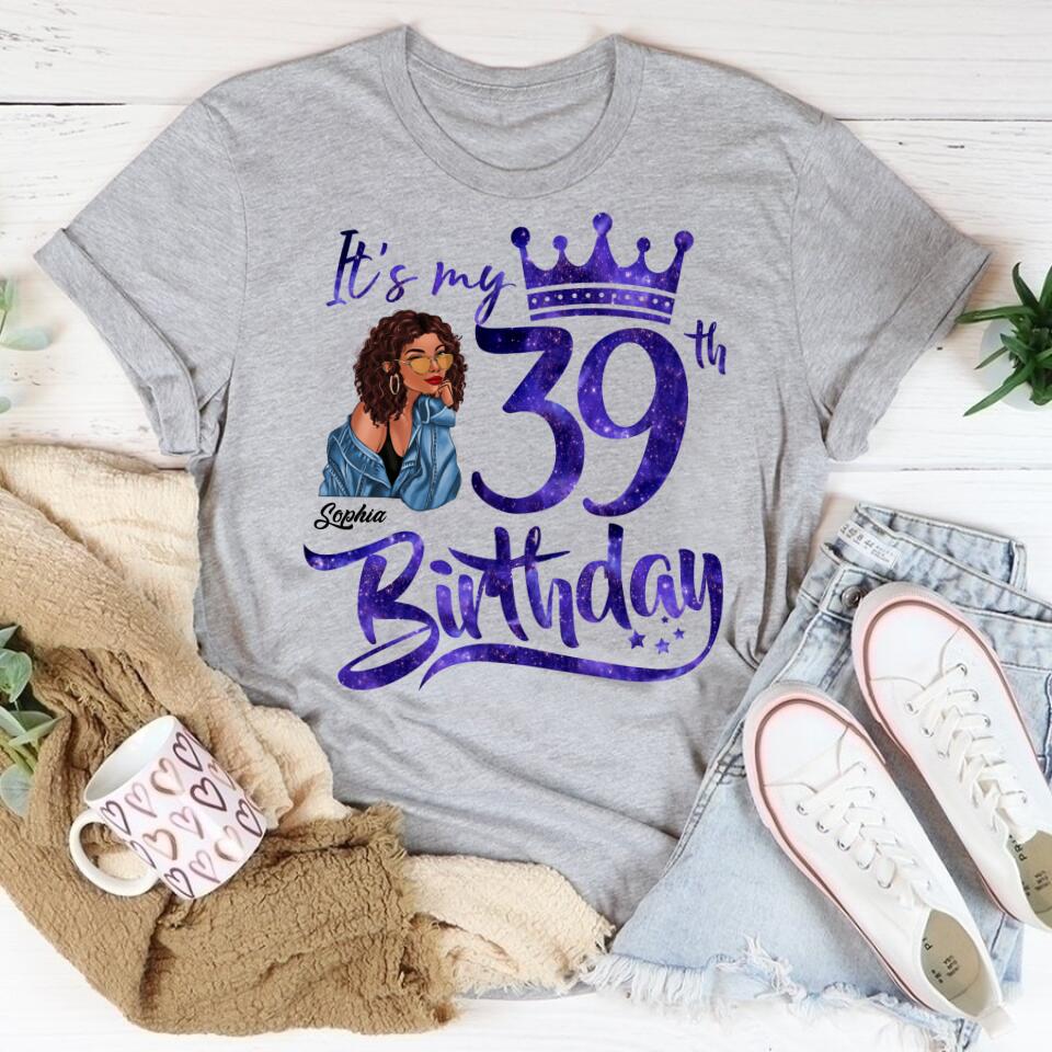 39th Birthday Shirts, Custom Birthday Shirts, Turning 39 Shirt, Gifts For Women Turning 39, 39 And Fabulous Shirt, 1984 Shirt, 39th Birthday Shirts For Her