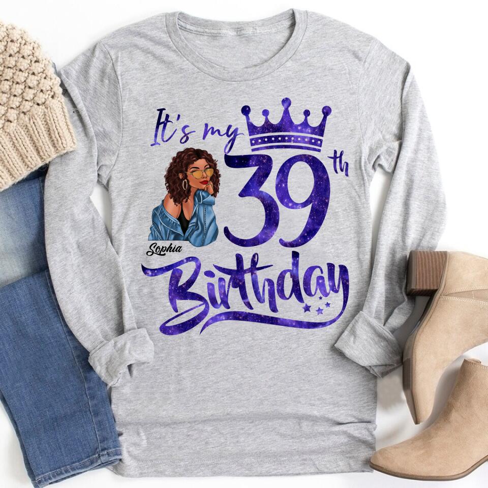 39th Birthday Shirts, Custom Birthday Shirts, Turning 39 Shirt, Gifts For Women Turning 39, 39 And Fabulous Shirt, 1984 Shirt, 39th Birthday Shirts For Her