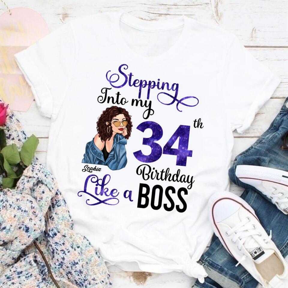 34th Birthday Shirts, Custom Birthday Shirts, Turning 34 Shirt, Gifts For Women Turning 34, 34 And Fabulous Shirt, 1989 Shirt, 34th Birthday Shirts For Her