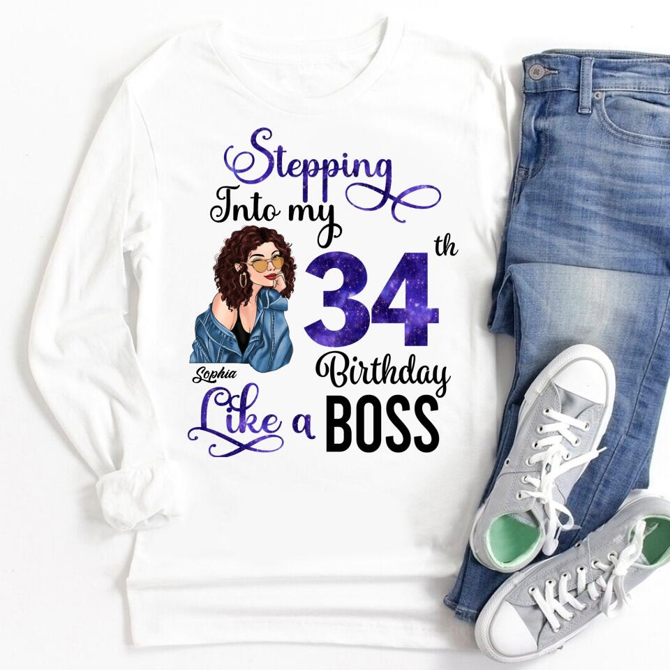 34th Birthday Shirts, Custom Birthday Shirts, Turning 34 Shirt, Gifts For Women Turning 34, 34 And Fabulous Shirt, 1989 Shirt, 34th Birthday Shirts For Her