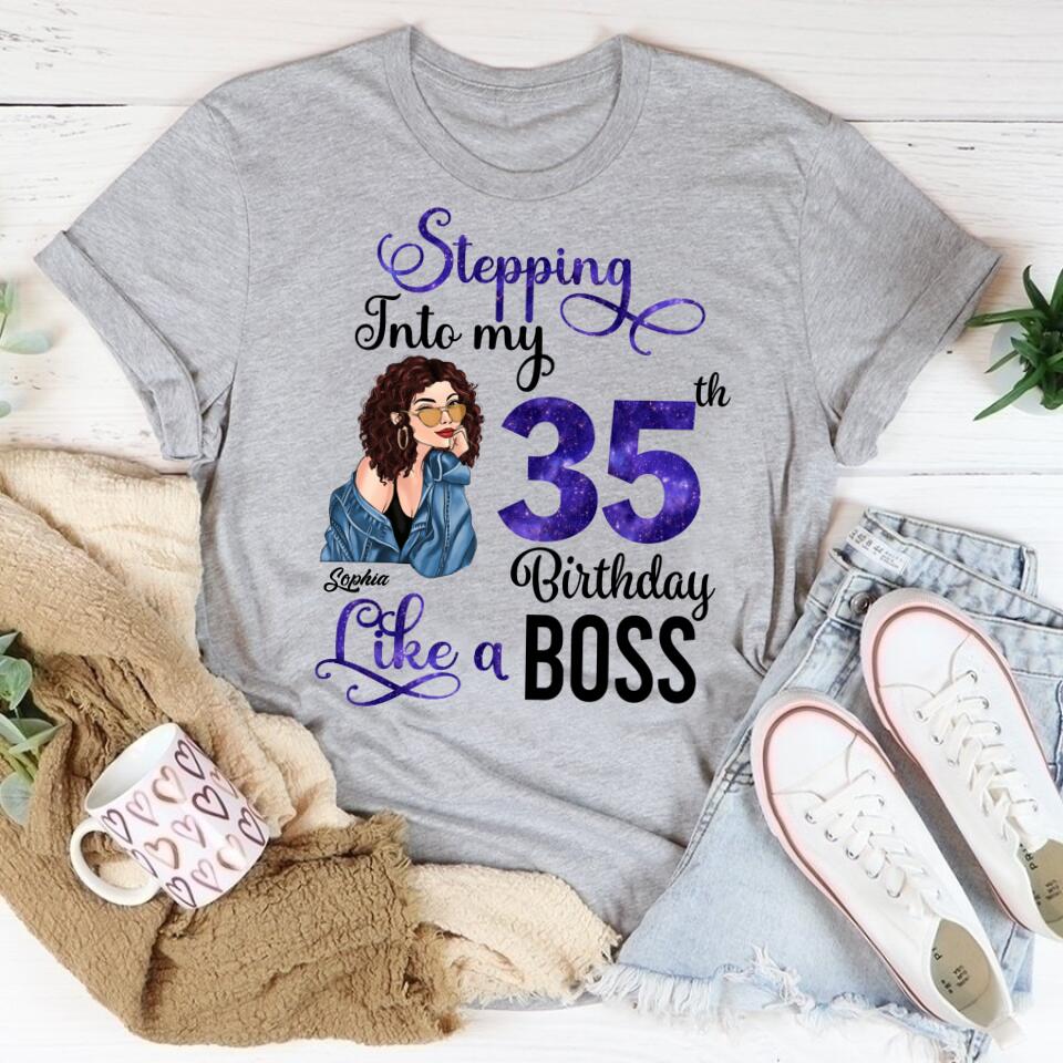 35th Birthday Shirts, Custom Birthday Shirts, Turning 35 Shirt, Gifts For Women Turning 35, 35 And Fabulous Shirt, 1988 Shirt, 35th Birthday Shirts For Her