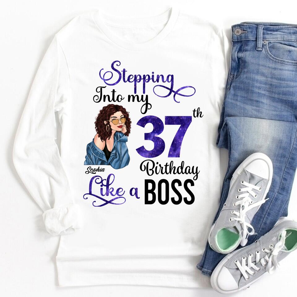37th Birthday Shirts, Custom Birthday Shirts, Turning 37 Shirt, Gifts For Women Turning 37, 37 And Fabulous Shirt, 1986 Shirt, 37th Birthday Shirts For Her