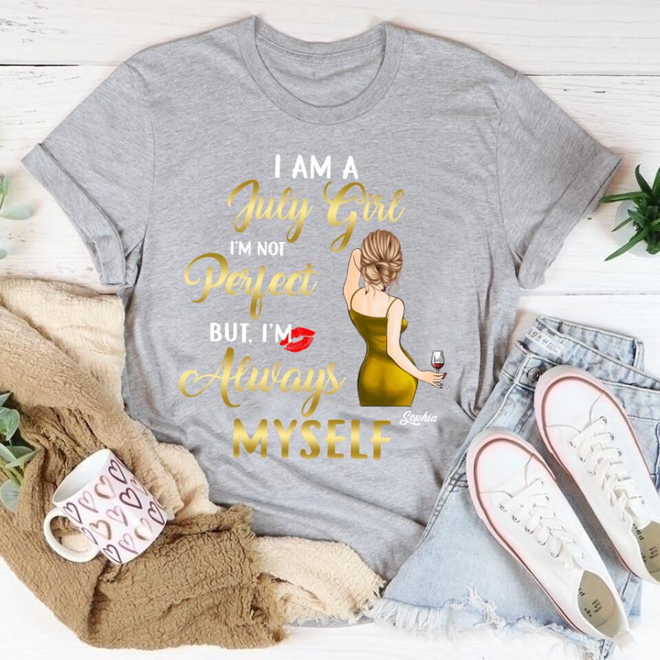 July Birthday Shirt, July Queen Custom Birthday Shirt, Queens Born In July, July Birthday Shirts For Woman, July Birthday Gifts