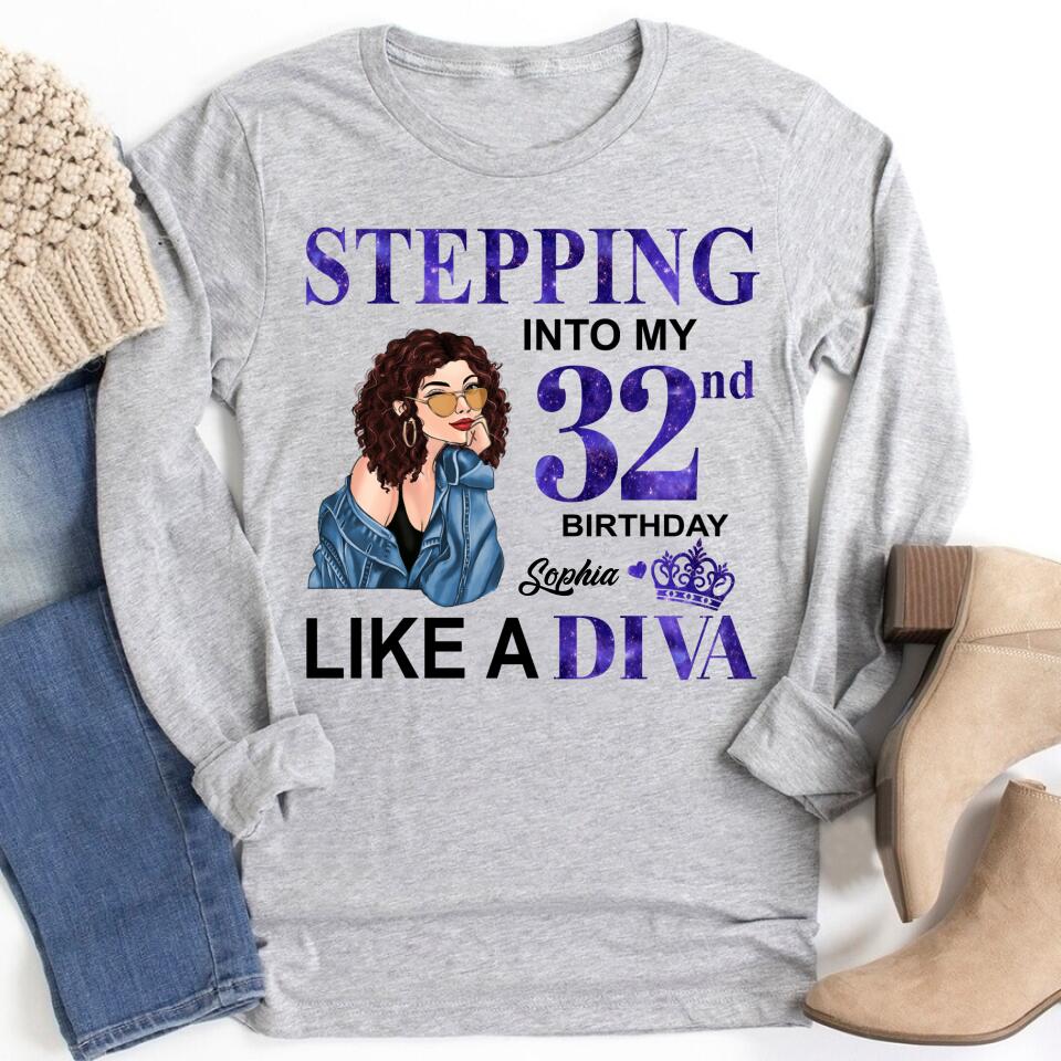 32nd Birthday Shirts, Custom Birthday Shirts, Turning 32 Shirt, Gifts For Women Turning 32, 32 And Fabulous Shirt, 1991 Shirt, 32nd Birthday Shirts For Her