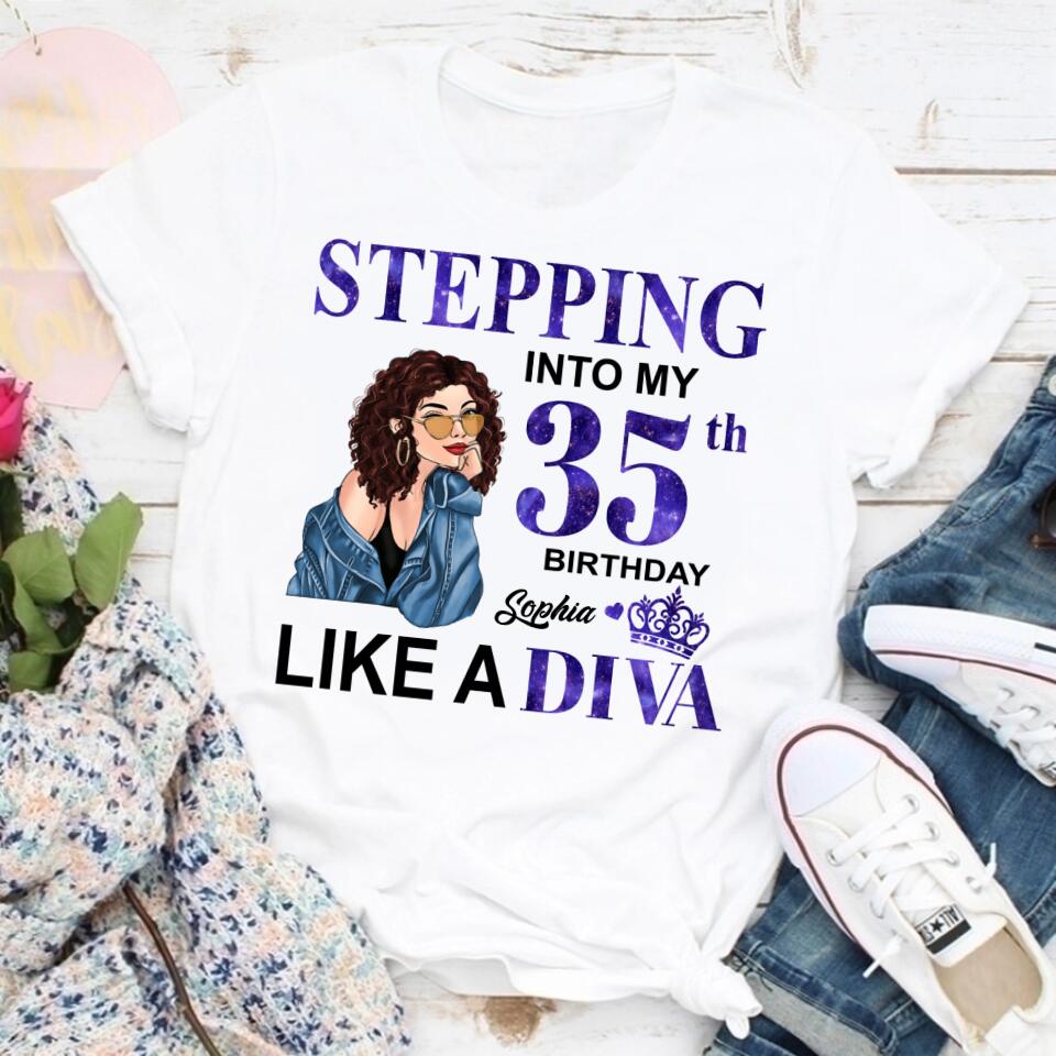 35th Birthday Shirts, Custom Birthday Shirts, Turning 35 Shirt, Gifts For Women Turning 35, 35 And Fabulous Shirt, 1988 Shirt, 35th Birthday Shirts For Her