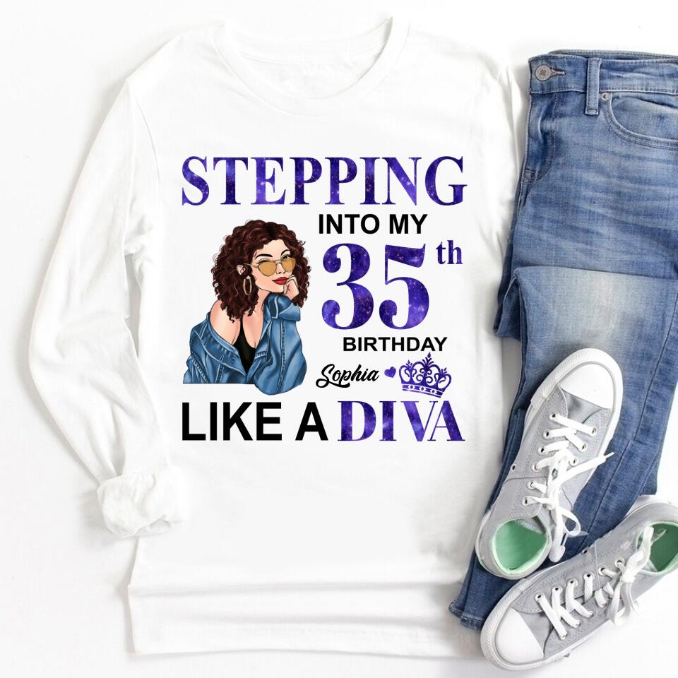 35th Birthday Shirts, Custom Birthday Shirts, Turning 35 Shirt, Gifts For Women Turning 35, 35 And Fabulous Shirt, 1988 Shirt, 35th Birthday Shirts For Her