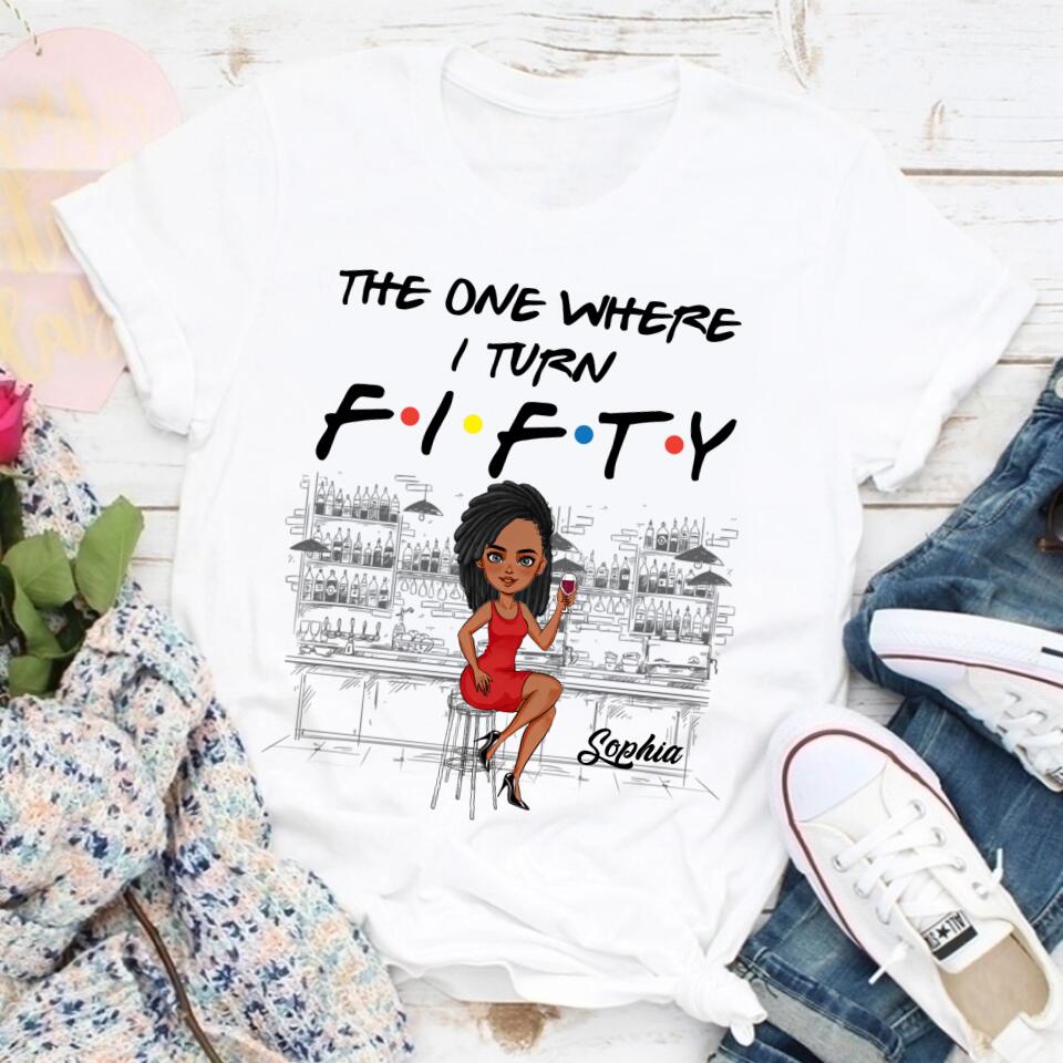 50th Birthday Shirts, Custom Birthday Shirts, Turning 50 Shirt, Gifts For Women Turning 50, 50 And Fabulous Shirt, 1972 Shirt, 50th Birthday Shirts For Her