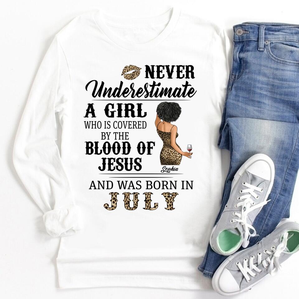 July Birthday Shirt, July Queen Custom Birthday Shirt, Queens Born In July, July Birthday Shirts For Woman, July Birthday Gifts