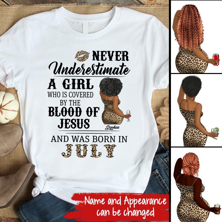 July Birthday Shirt, July Queen Custom Birthday Shirt, Queens Born In July, July Birthday Shirts For Woman, July Birthday Gifts