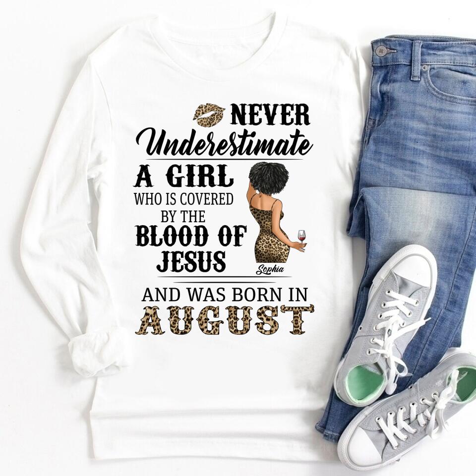 August Birthday Shirt, Custom Birthday Shirt, Queens Born In August, August Birthday Shirts For Woman, August Birthday Gifts