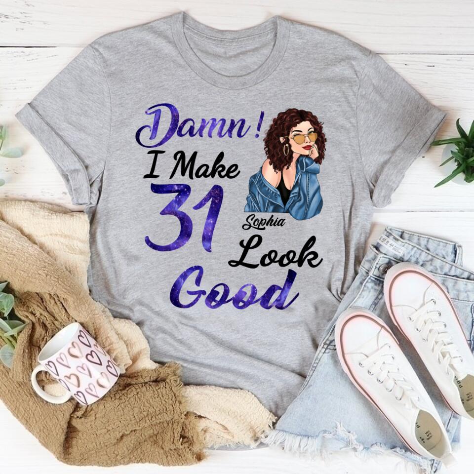 31st Birthday Shirts, Custom Birthday Shirts, Turning 31 Shirt, Gifts For Women Turning 31, 31 And Fabulous Shirt, 1992 Shirt, 31st Birthday Shirts For Her