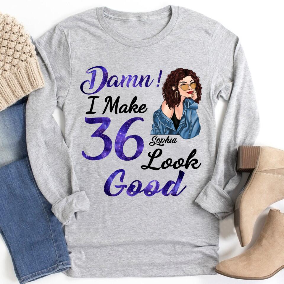 36th Birthday Shirts, Custom Birthday Shirts, Turning 36 Shirt, Gifts For Women Turning 36, 36 And Fabulous Shirt, 1987 Shirt, 36th Birthday Shirts For Her