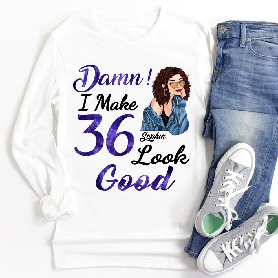 36th Birthday Shirts, Custom Birthday Shirts, Turning 36 Shirt, Gifts For Women Turning 36, 36 And Fabulous Shirt, 1987 Shirt, 36th Birthday Shirts For Her