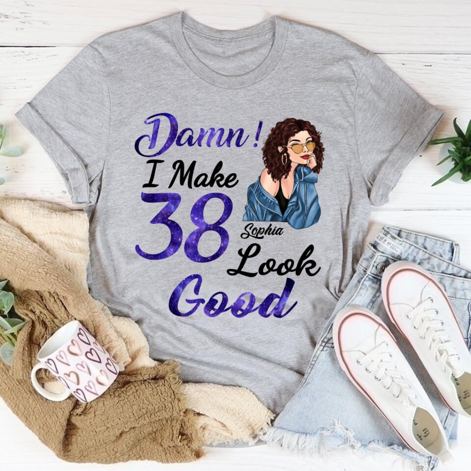38th Birthday Shirts, Custom Birthday Shirts, Turning 38 Shirt, Gifts For Women Turning 38, 38 And Fabulous Shirt, 1985 Shirt, 38th Birthday Shirts For Her