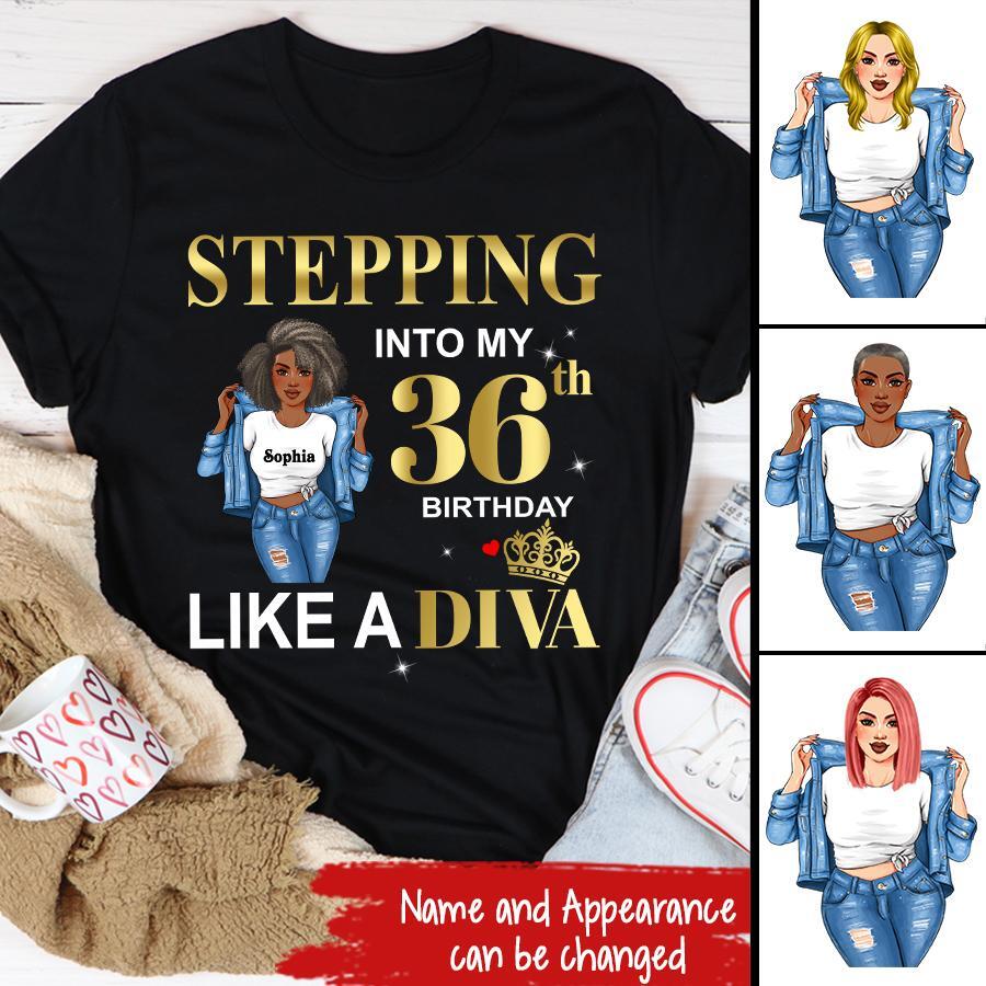 36th Birthday Shirts, Custom Birthday Shirts, Turning 36 Shirt, Gifts For Women Turning 36, 36 And Fabulous Shirt, 1987 Shirt, 36th Birthday Shirts For Her