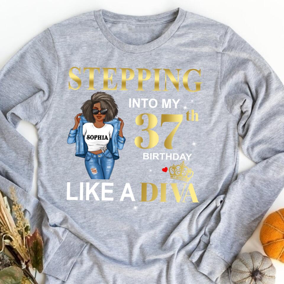 37th Birthday Shirts, Custom Birthday Shirts, Turning 37 Shirt, Gifts For Women Turning 37, 37 And Fabulous Shirt, 1986 Shirt, 37th Birthday Shirts For Her