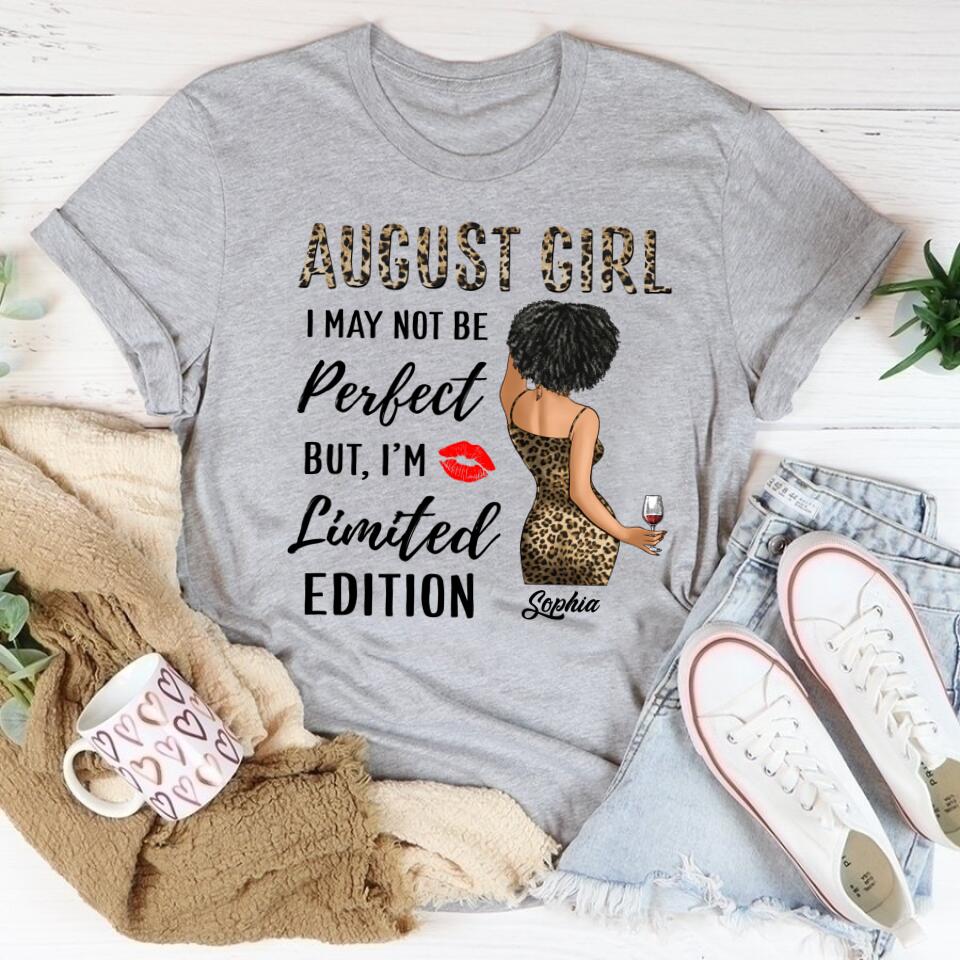 August Birthday Shirt, Custom Birthday Shirt, Queens Born In August, August Birthday Shirts For Woman, August Birthday Gifts