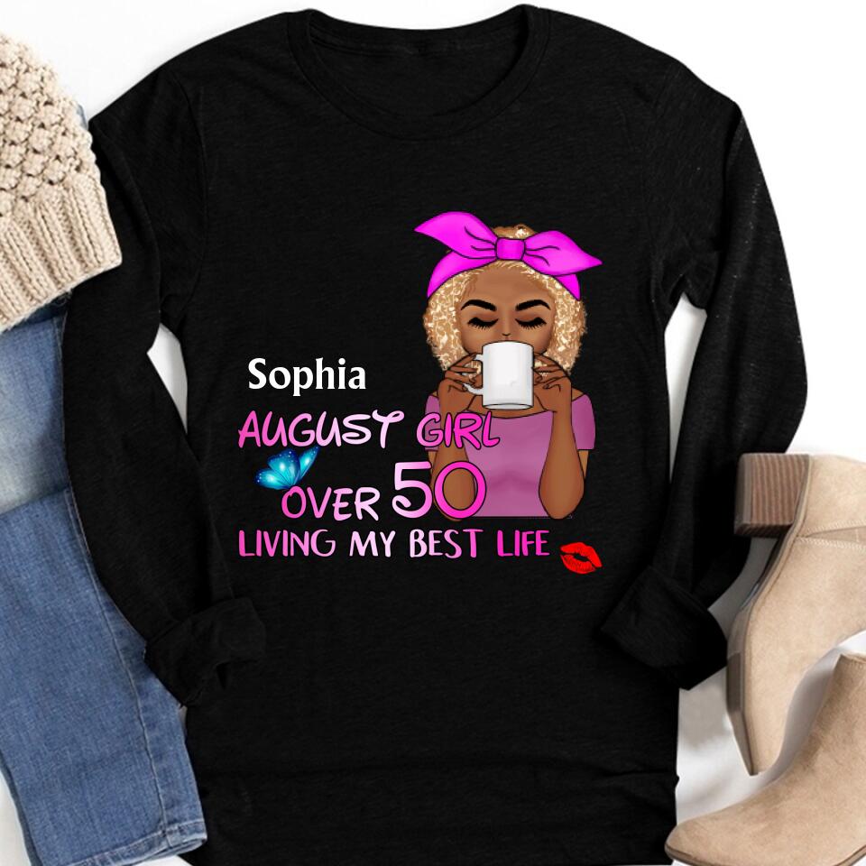 August Birthday Shirt, Custom Birthday Shirt, Queens Born In August, August Birthday Shirts For Woman, August Birthday Gifts
