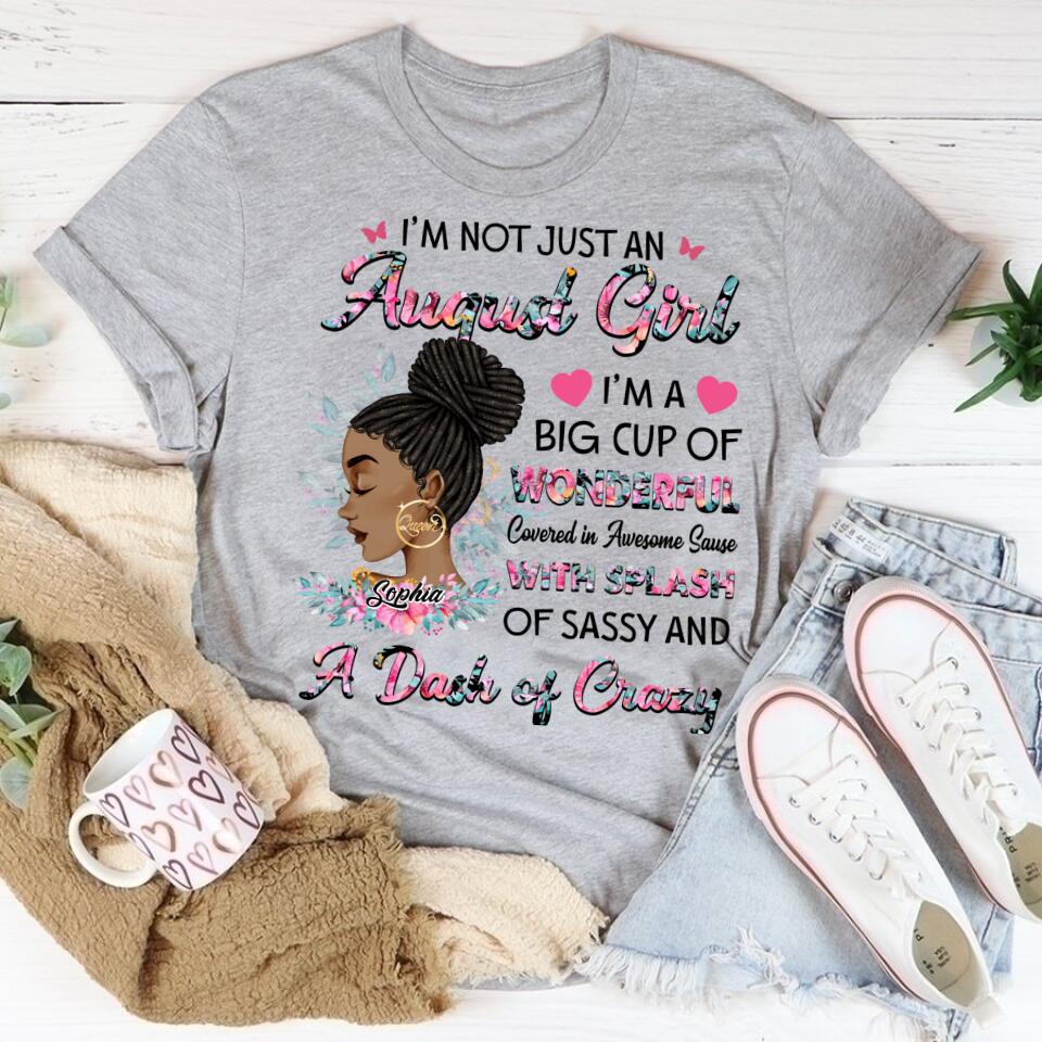 August Birthday Shirt, Custom Birthday Shirt, Queens Born In August, August Birthday Shirts For Woman, August Birthday Gifts
