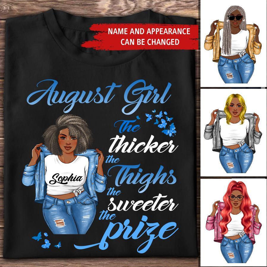 August Birthday Shirt, Custom Birthday Shirt, Queens Born In August, August Birthday Shirts For Woman, August Birthday Gifts