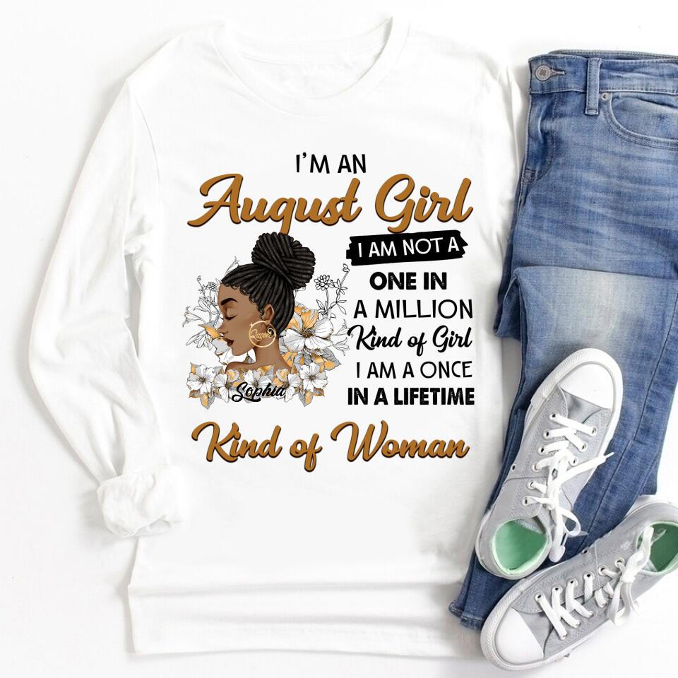 August Birthday Shirt, Custom Birthday Shirt, Queens Born In August, August Birthday Shirts For Woman, August Birthday Gifts