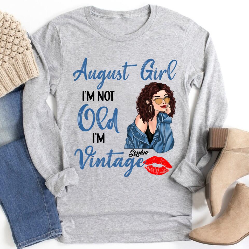 August Birthday Shirt, Custom Birthday Shirt, Queens Born In August, August Birthday Shirts For Woman, August Birthday Gifts August Girl