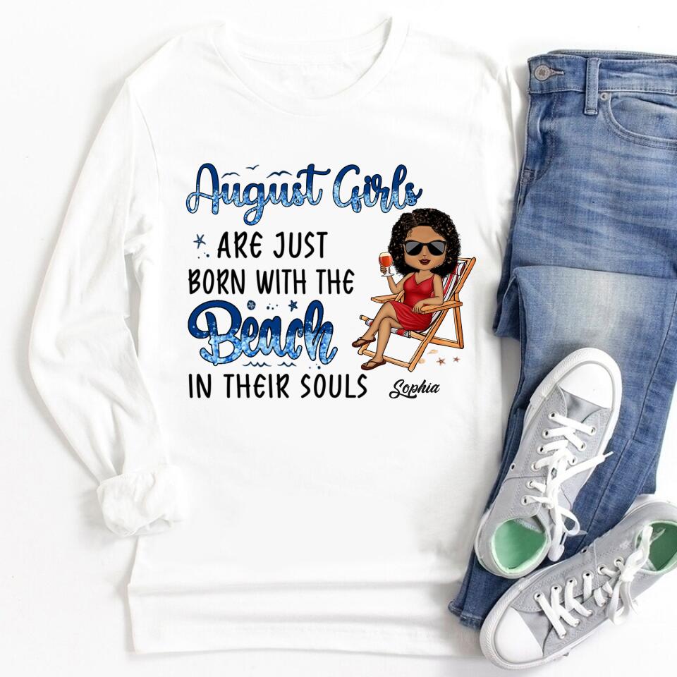 August Birthday Shirt, Custom Birthday Shirt, Queens Born In August, August Birthday Shirts For Woman, August Birthday Gifts