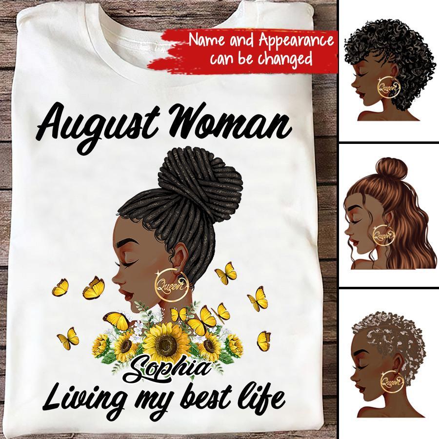 August Birthday Shirt, Custom Birthday Shirt, Queens Born In August, August Birthday Shirts For Woman, August Birthday Gifts