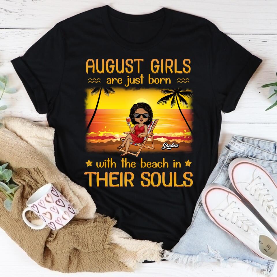 August Birthday Shirt, Custom Birthday Shirt, Queens Born In August, August Birthday Shirts For Woman, August Birthday Gifts copy