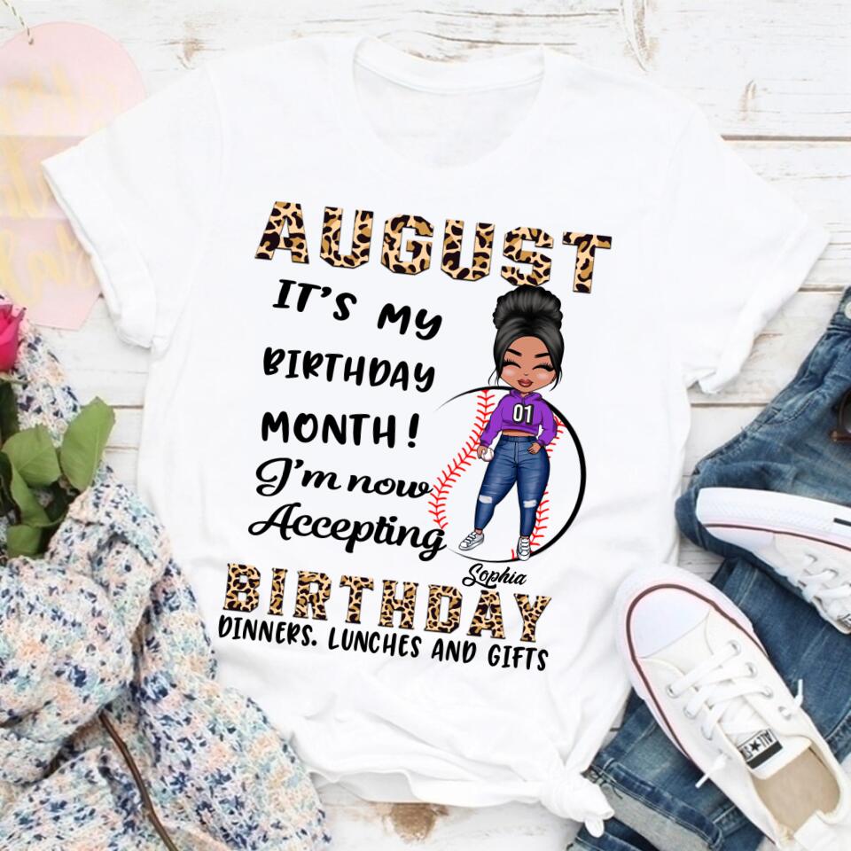August Birthday Shirt, Custom Birthday Shirt, Queens are Born In August, August Birthday Shirts For Woman, August Birthday Gifts