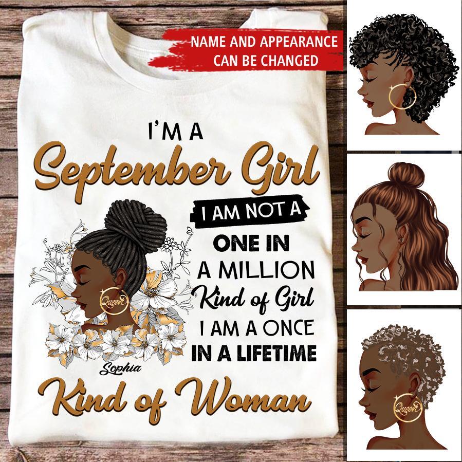 September Birthday Shirt, Custom Birthday Shirt, Queens are Born In September, September Birthday Shirts For Woman, September Birthday Gifts