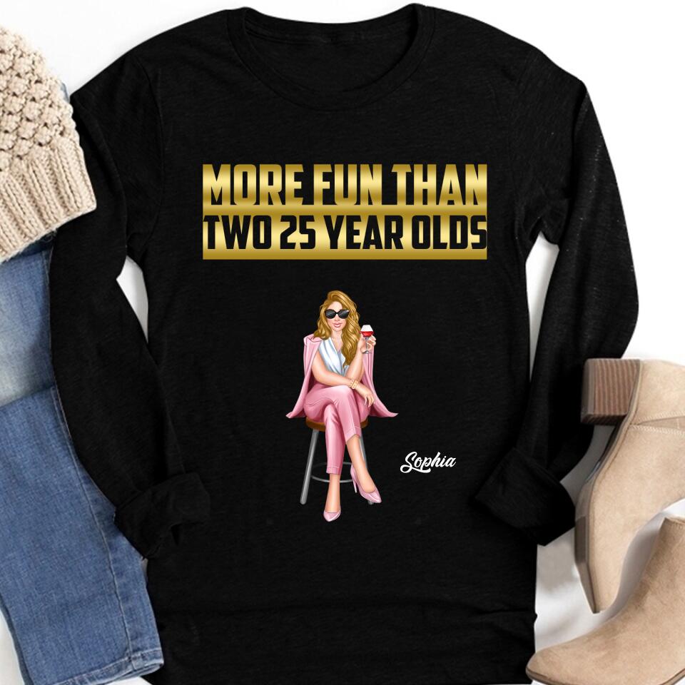 Fiffty Shirt I&#39;m 50 - Vintage 1972 Shirt, 50th Birthday Unique Gifts For Woman, 50th Birthday Ideas, Turning 50 Years Old Cotton Shirt